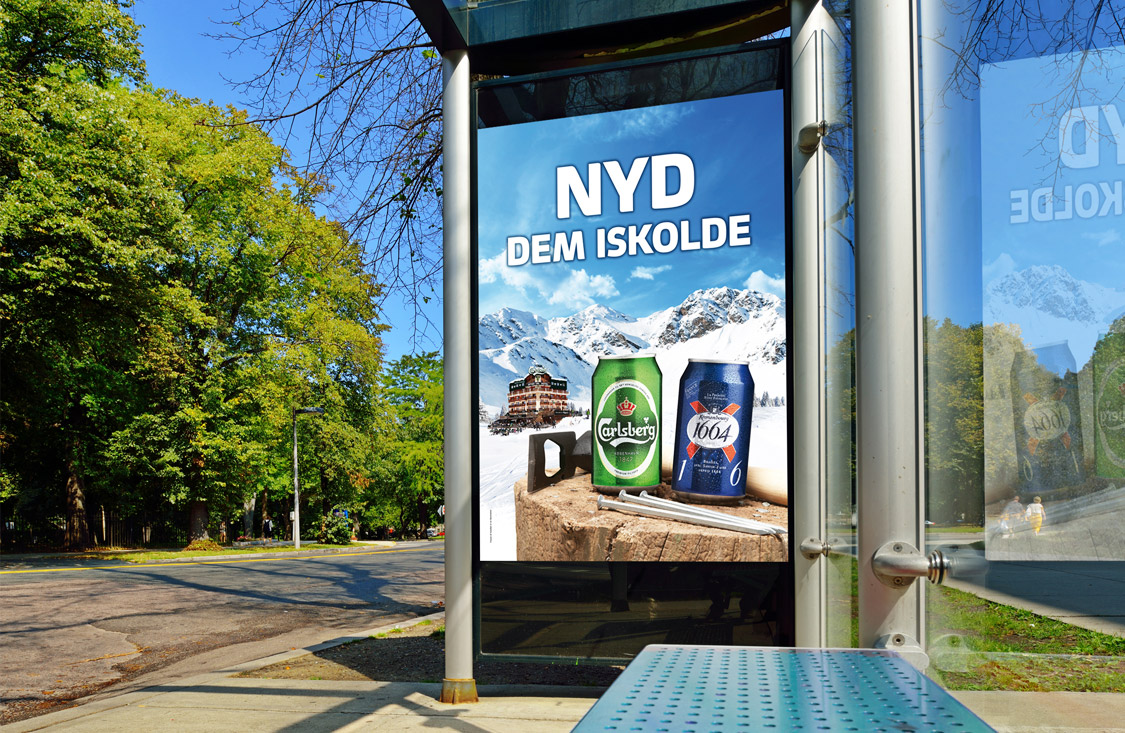 Carlsberg Beer / After Ski Hotel BTL Campaign