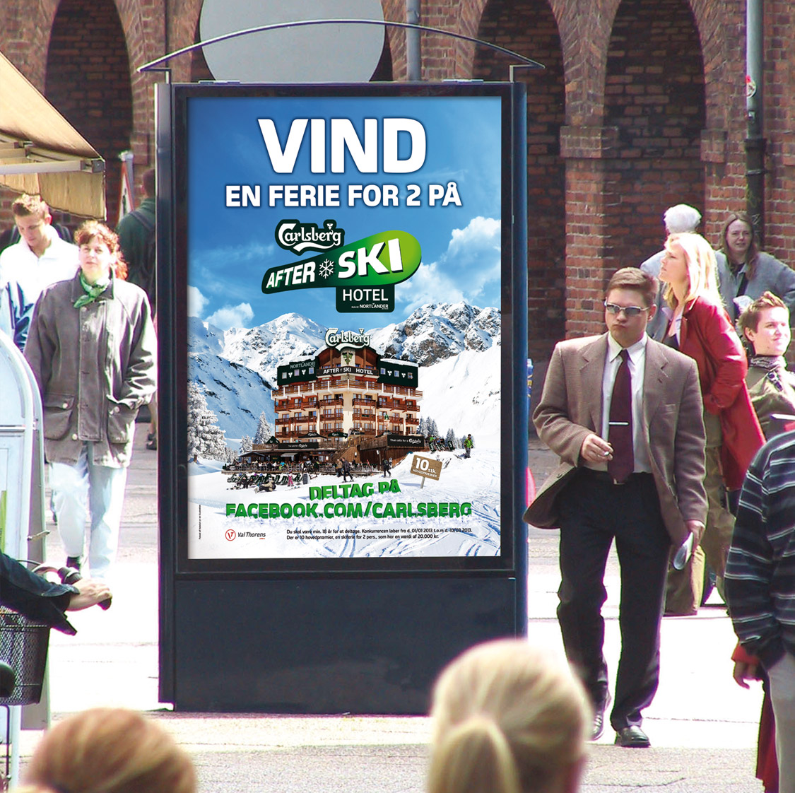 Carlsberg Beer / After Ski Hotel BTL Campaign