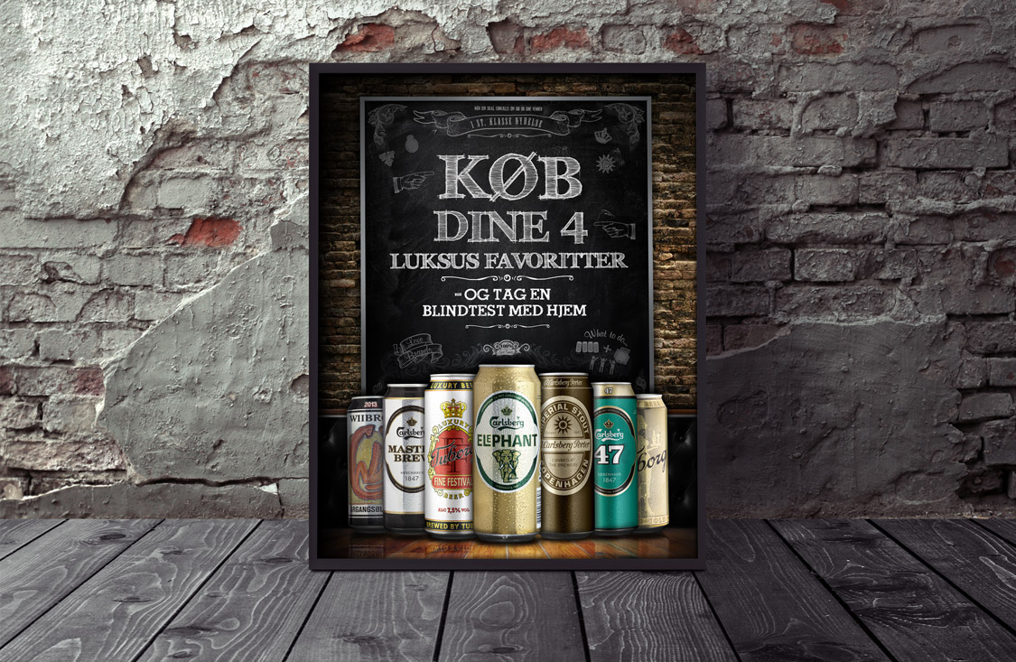 Carlsberg Luxury Beer /  BTL Campaign