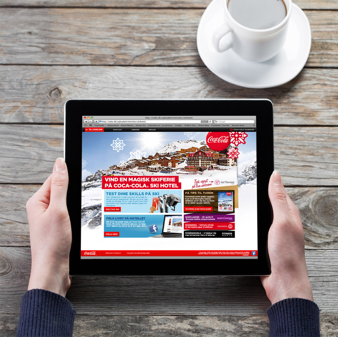 Coca Cola / Ski Hotel BTL Campaign
