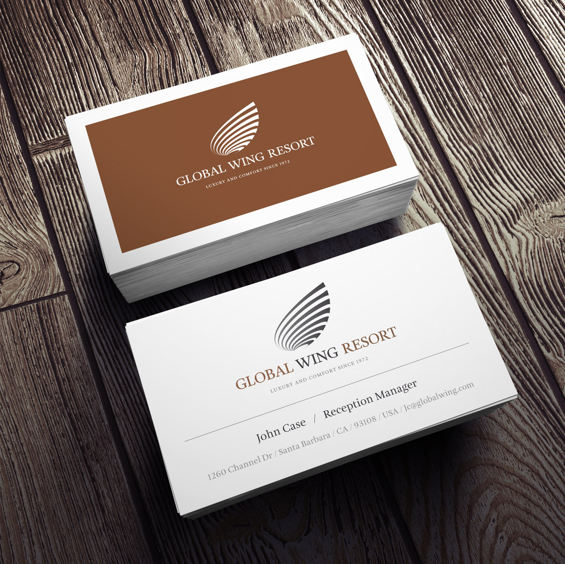 Global Wing Resort / Corp. ID & Visual Communication