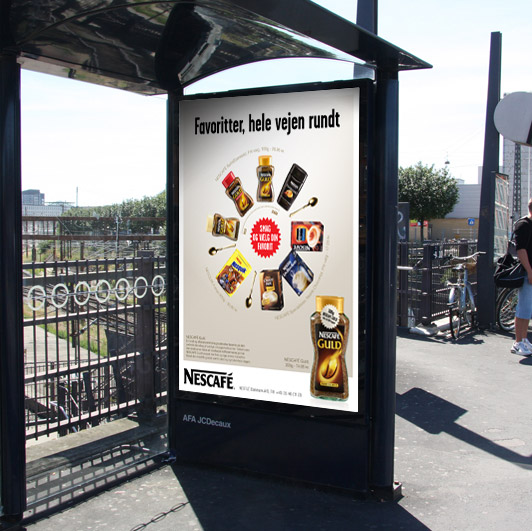 Nescafé / Design and print campaign