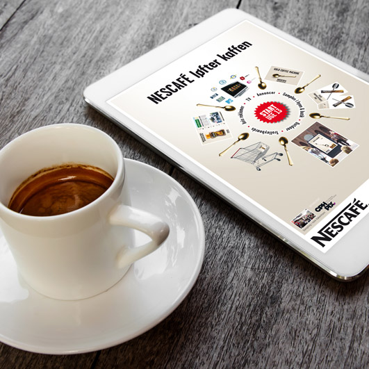 Nescafé / Design and print campaign