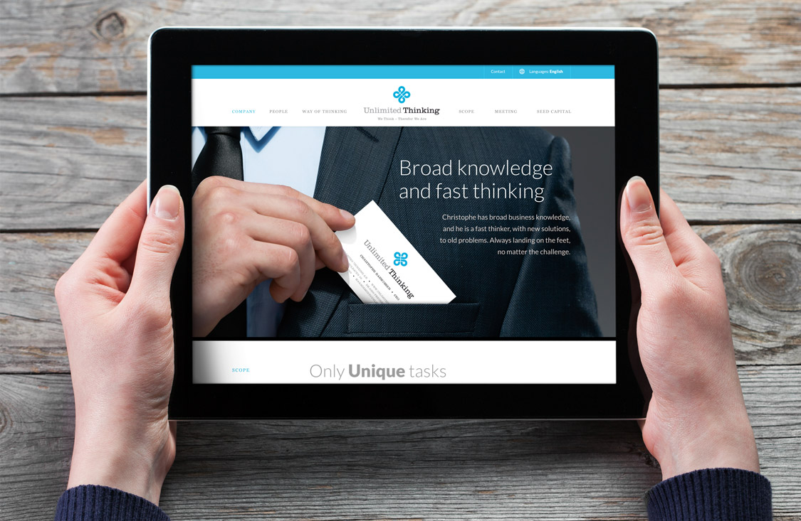 Unlimited Thinking / Corporate ID & Visual Communication
